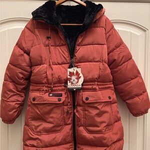 Women’s Puffer Jacket - Terracota NWT